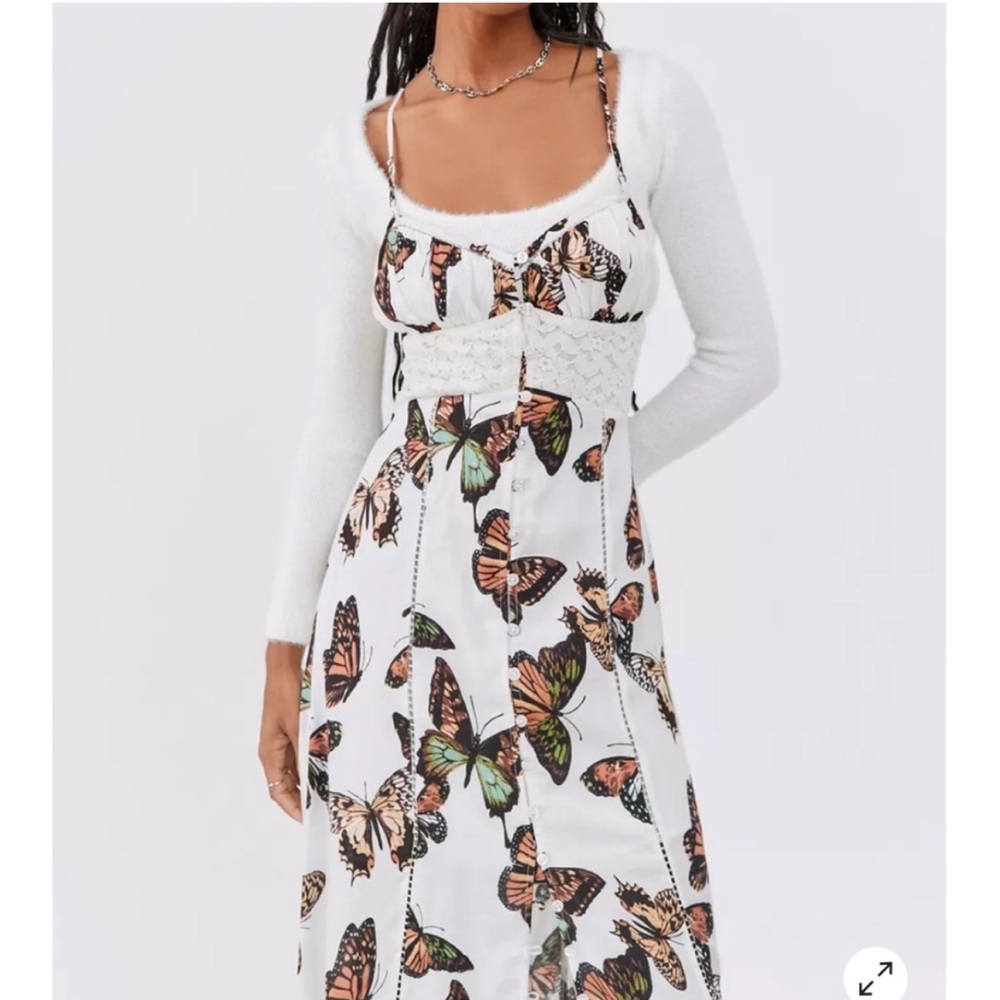 NWT Butterfly Dress - Picture 3 of 4